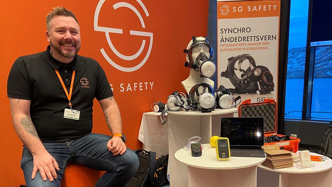 Bilde av utstillingen til SG Safety